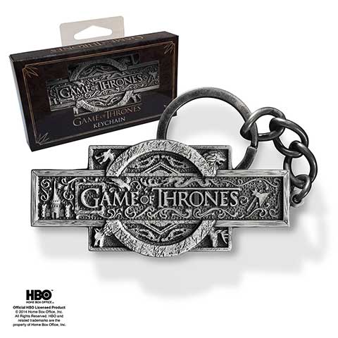 Personnalisée Game of Thrones porte-clés-Maison Nom Sigil-Unique Cadeau