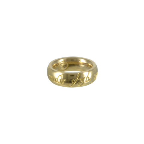 Pendentif Mini-anneau en or