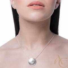 Bouclier elfe en argent