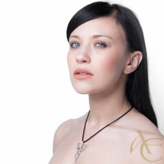 Fée Khelyn - Pendentif argent 925ème