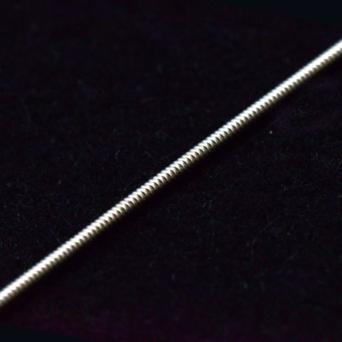 Collier câble ras de cou 42 cm - argent 925ème