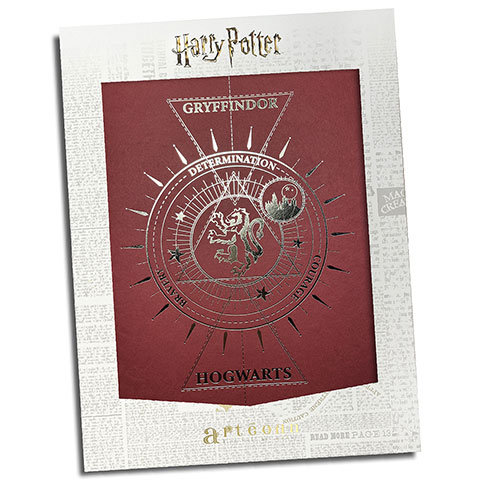 Affiche de collection Gryffondor - Harry Potter