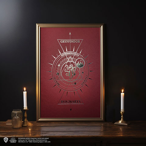 Affiche de collection Gryffondor - Harry Potter