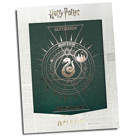 Affiche de collection Serpentard - Harry Potter