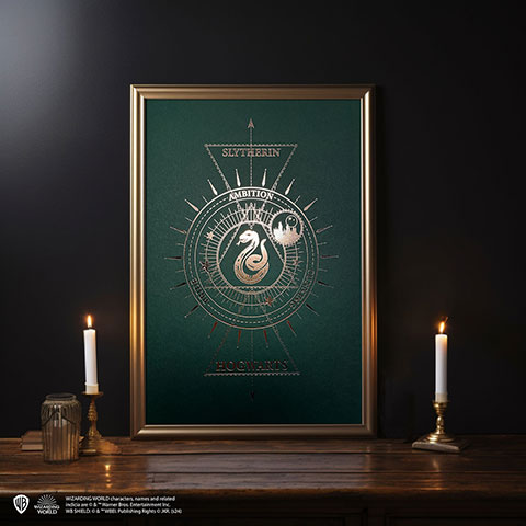 Affiche de collection Serpentard - Harry Potter