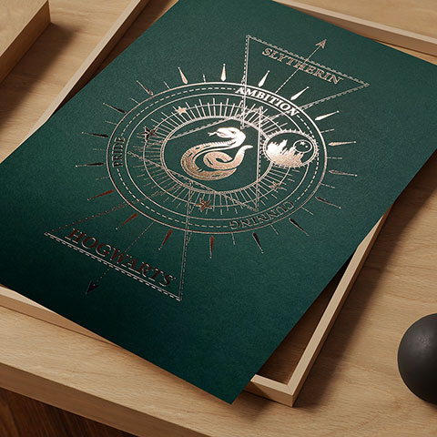 Affiche de collection Serpentard - Harry Potter