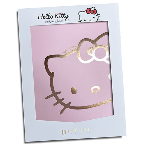 Affiche de collection - Cut face - Hello Kitty