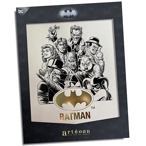 Affiche de collection - BATMAN TEAM - Batman