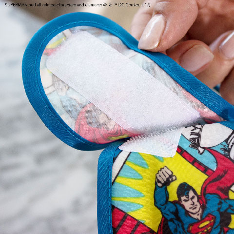 Pack de 2 super-bavoirs imperméables Superman