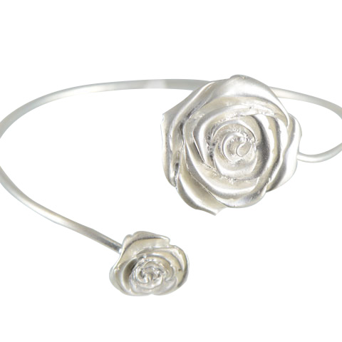 Nature - Rose - bracelet argent 925ème