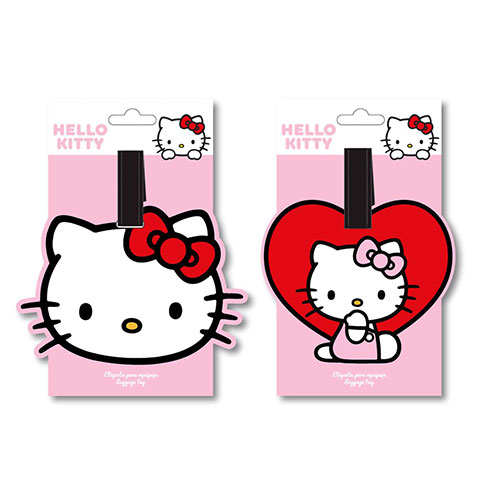 Etiquette bagage - Hello Kitty