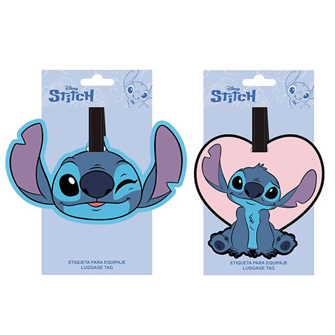 Etiquette bagage Stitch - Lilo et Stitch