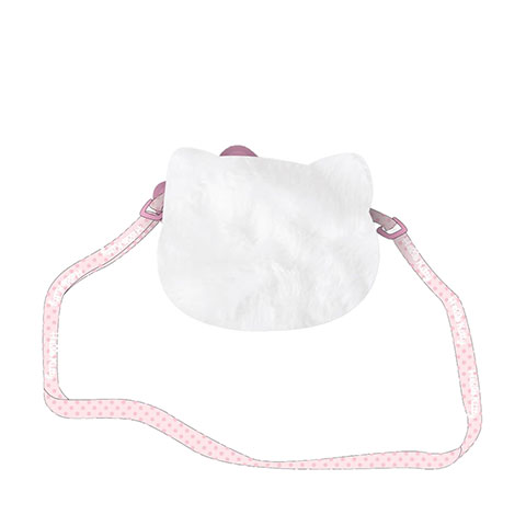 Sac bandoulière peluche - Hello Kitty