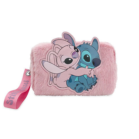 Pochette de voyage peluche Stitch & Angel - Lilo et Stitch