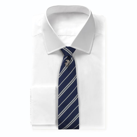 Cravate Deluxe Serdaigle avec pin’s - Harry Potter
