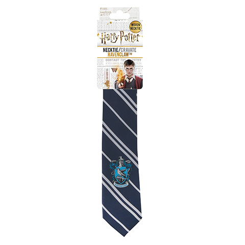 Cravate Serdaigle - Logo tissé - Harry Potter