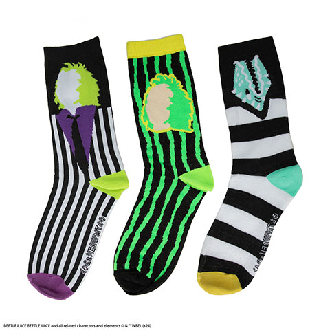 Lot 3 paires de chaussettes - Beetlejuice