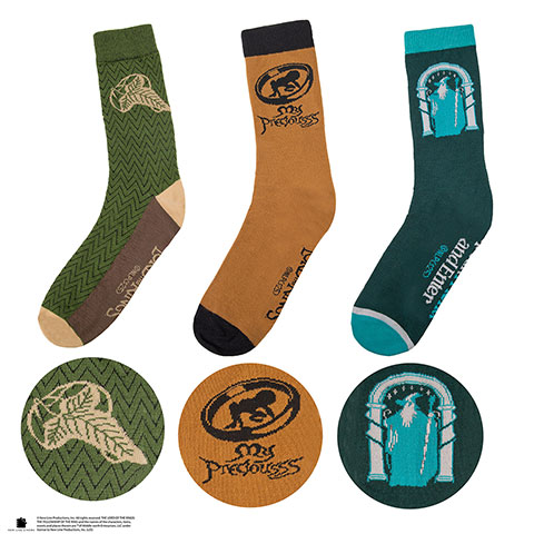 Lots 3 paires de chaussettes - Le Seigneur des Anneaux