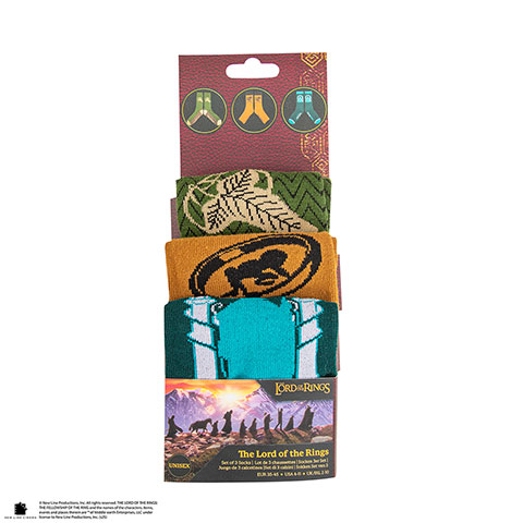 Lots 3 paires de chaussettes - Le Seigneur des Anneaux