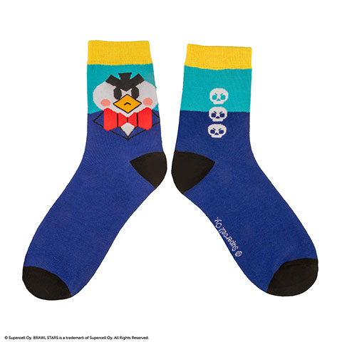 Lot 3 paires de chaussettes Spike, Crow & Mr. P - Brawl Stars
