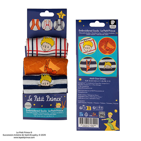 Lot 3 paires de chaussettes - Le Petit Prince