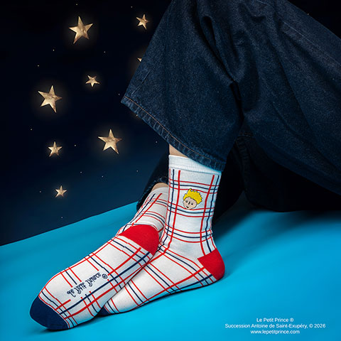Lot 3 paires de chaussettes - Le Petit Prince