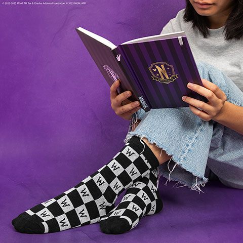 Lot 3 paires de chaussettes - Wednesday