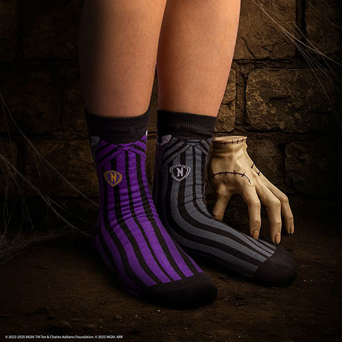 Lot 3 paires de chaussettes - Wednesday