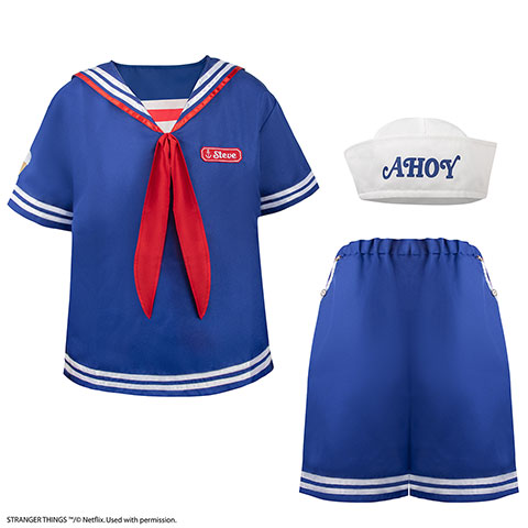 Costume Scoops Ahoy de Steve - Stranger Things