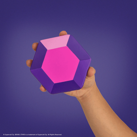 Squishy Gem Violet - Brawl Stars