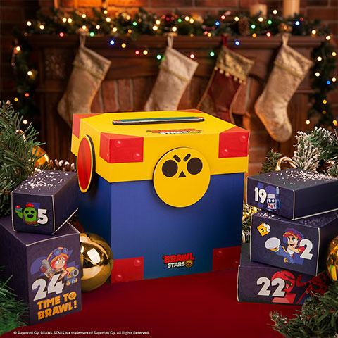 Calendrier de l’Avent Mega Box Édition 2026 – Brawl Stars