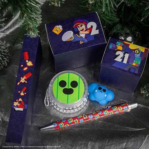 Calendrier de l’Avent Mega Box Édition 2026 – Brawl Stars