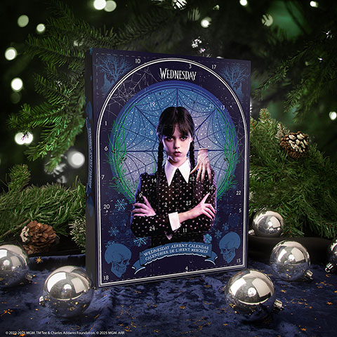 Calendrier de l’avent 2025 - Wednesday Calendrier de l’avent 2025 - Wednesday