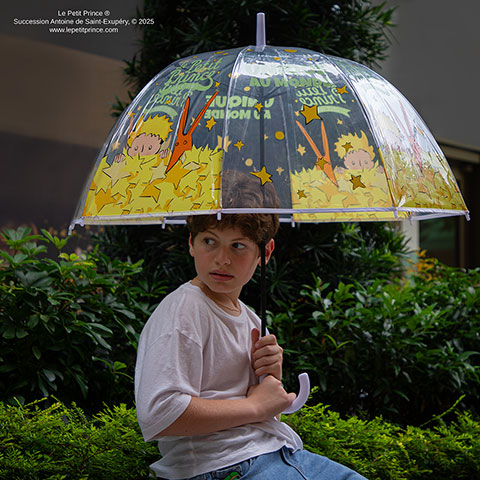 Parapluie Transparent - Unique au monde - Le Petit Prince