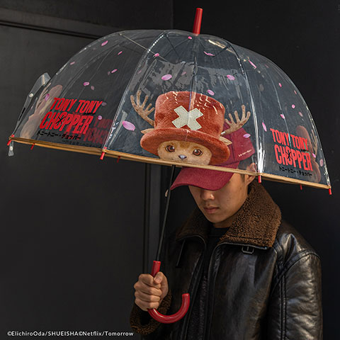 Parapluie Transparent - Tony Tony Chopper - One Piece Netflix