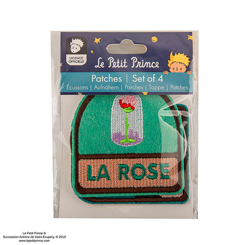 Lot de 4 patch - Le Petit Prince