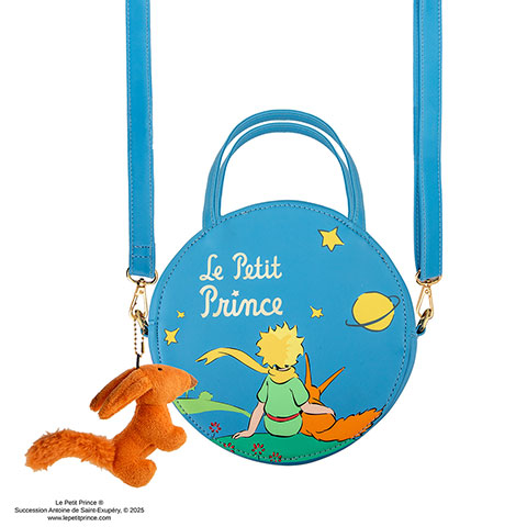 Sac à bandoulière et peluche - Étoiles - Le Petit Prince