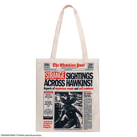 Tote bag - Hawkins à l’envers - Stranger Things