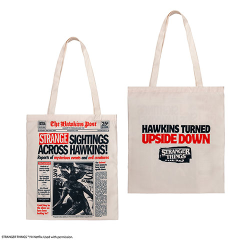 Tote bag - Hawkins à l’envers - Stranger Things