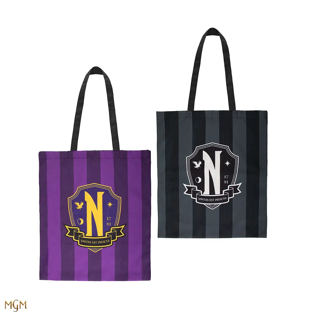 Tote bag Nevermore Academy - Wednesday