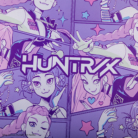 Tapis de bureau XL - Huntr/x - KPop Demon Hunters