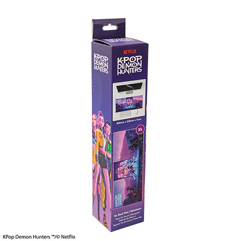 Tapis de bureau XL - Takedown Huntr/x - KPop Demon Hunters