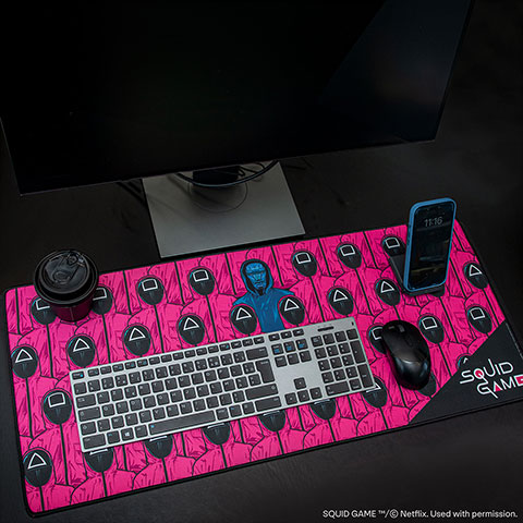 Tapis de bureau Gardes - Squid Game