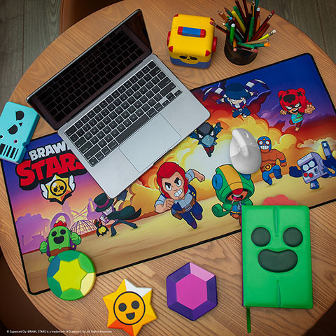 Tapis de bureau - Ready to Brawl - Brawl Stars