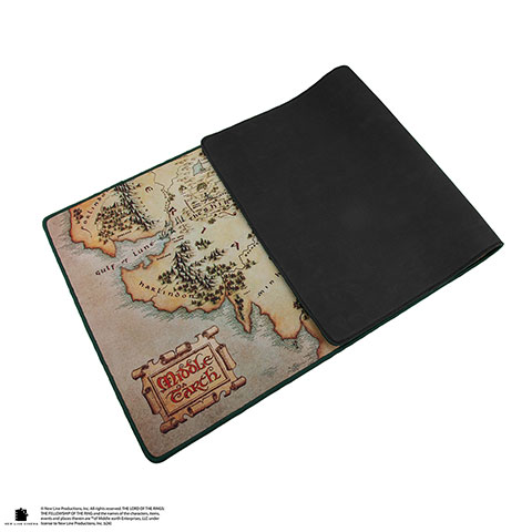 Tapis de bureau - Carte Terre du Milieu - Le Seigneur des Anneaux