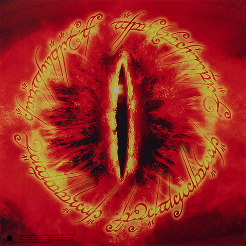 Tapis de bureau - Oeil de Sauron - Le Seigneur des Anneaux