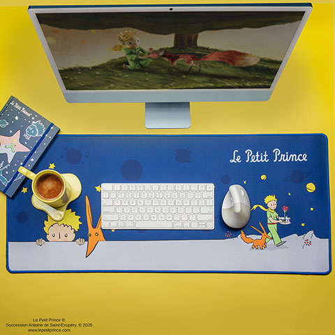 Tapis de bureau - Aventure cosmique - Le Petit Prince