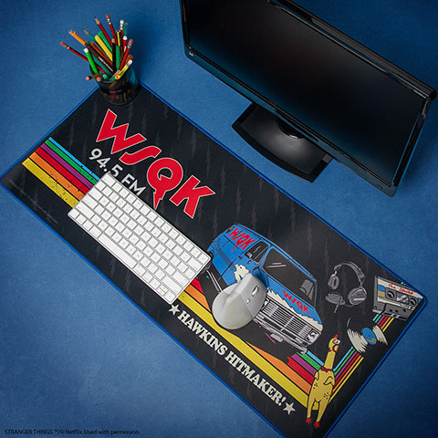 Tapis de bureau - WSQK - Stranger Things