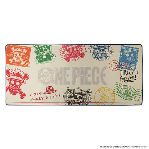Tapis de bureau - Chroniques du Chapeau de Paille - One Piece Netflix