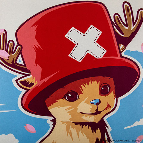 Tapis de bureau - Tony Tony Chopper - One Piece Netflix